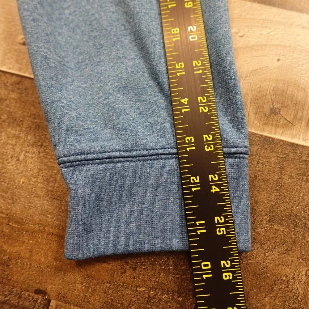 The North Face‎ Hoodie Men’s Large Blue Orange Logo Outdoor Pullover